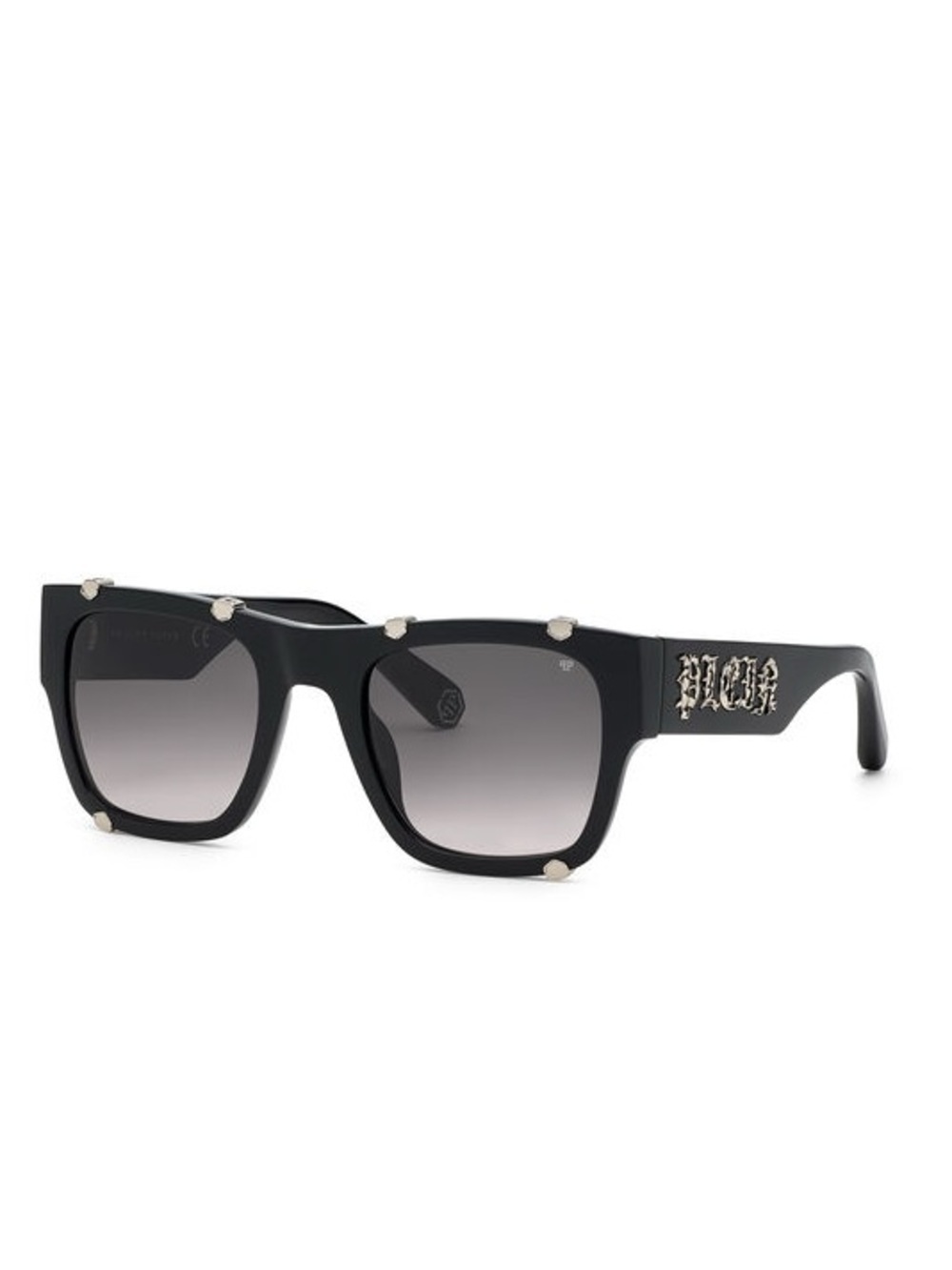 New Philipp Plein Square Gothic Plein Icon Square Sunglasses SPP042W